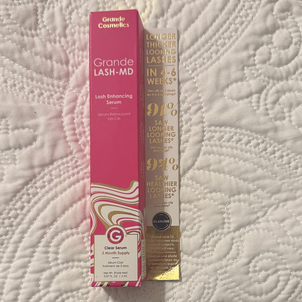 Grande Cosmetics Lash Enhancing Serum - Pink